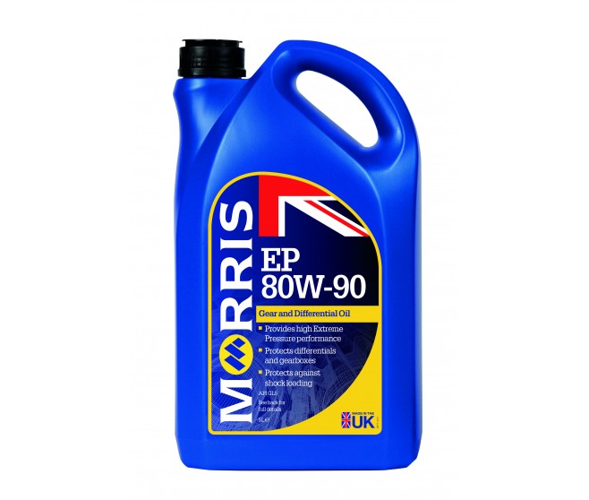 MORRIS EP 80W 90 GEAR AND DIFFERENTIAL OIL 5L FOR A MITSUBISHI L200 - KB4T