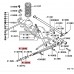 REAR TRAILING ARM FRONT BUSH FOR A MITSUBISHI PAJERO/MONTERO - V43W