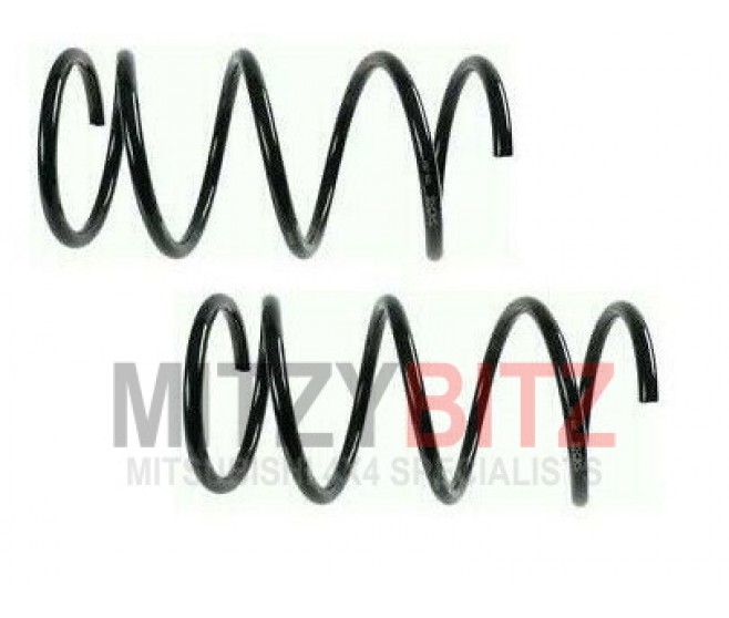 FRONT COIL SPRINGS - 20% STRONGER FOR A MITSUBISHI DELICA D:5 - CV5W