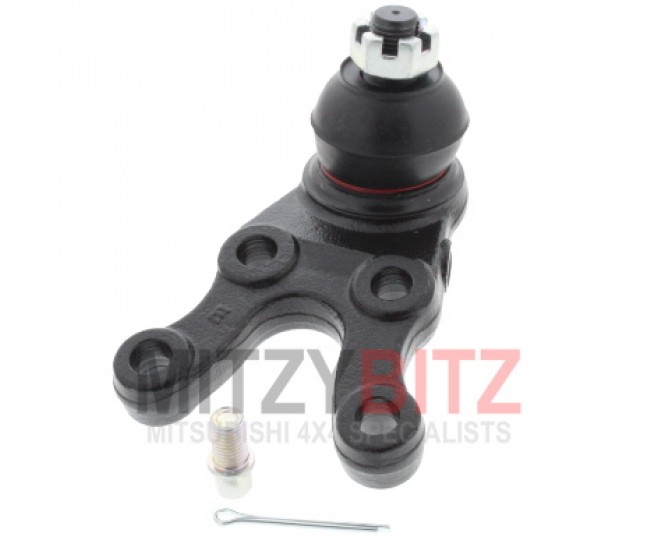 FRONT RIGHT LOWER BALL JOINT FOR A MITSUBISHI PAJERO/MONTERO - V44W