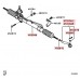 POWER STEERING RACK AND MOUNTING BUSH FOR A MITSUBISHI L200 - KB4T