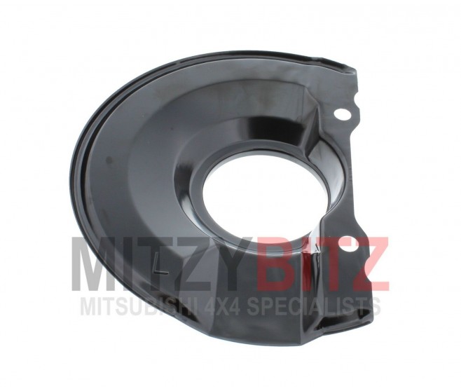 BRAKE DISC COVER FRONT LEFT FOR A MITSUBISHI CV0# - FRONT AXLE HUB & DRUM