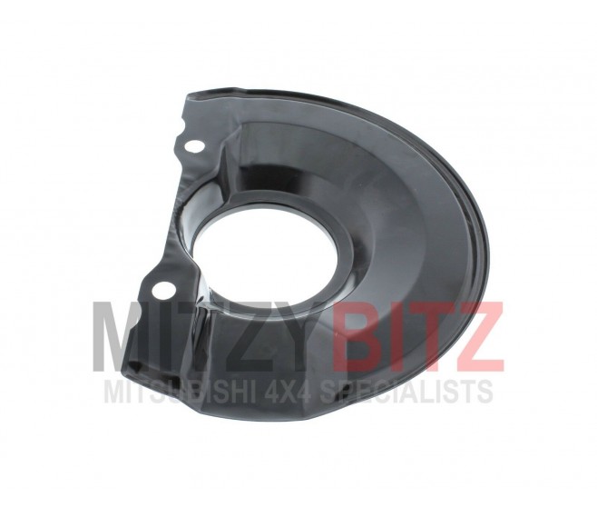 BRAKE DISC COVER FRONT RIGHT FOR A MITSUBISHI CW0# - BRAKE DISC COVER FRONT RIGHT