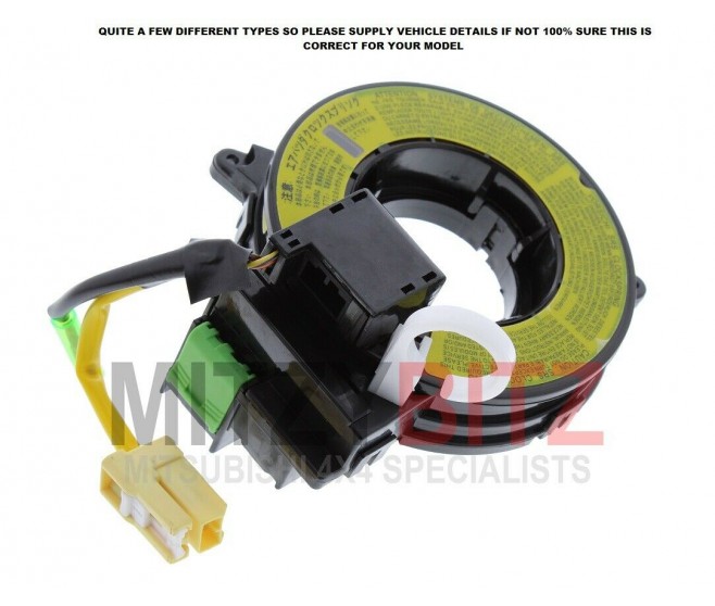 AIRBAG SENSOR CLOCK SPRING FOR A MITSUBISHI CHASSIS ELECTRICAL - 