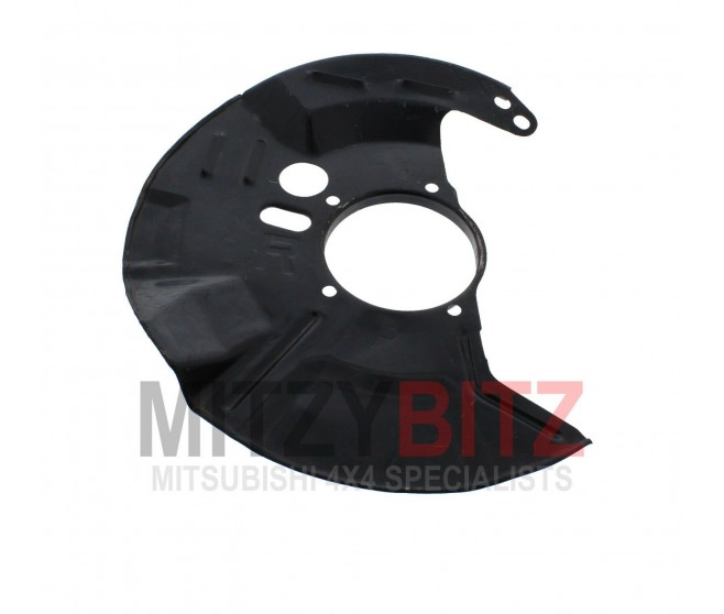 BRAKE DISC COVER FRONT RIGHT FOR A MITSUBISHI V30,40# - BRAKE DISC COVER FRONT RIGHT
