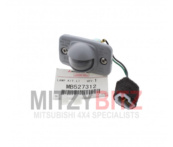 GENUINE REAR NUMBER PLATE LAMP LAMP KIT FOR A MITSUBISHI L300 - P25W