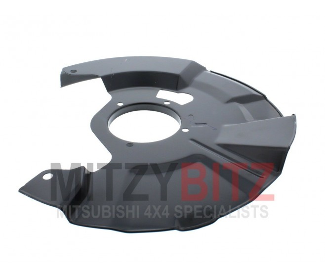 BRAKE BACKING PLATE FRONT LEFT FOR A MITSUBISHI V20-50# - BRAKE BACKING PLATE FRONT LEFT