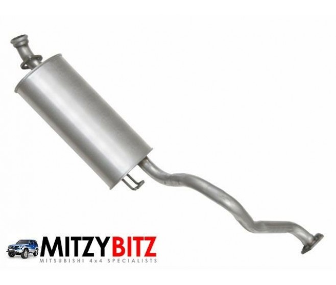REAR EXHAUST BACK BOX FOR A MITSUBISHI V20,40# - REAR EXHAUST BACK BOX