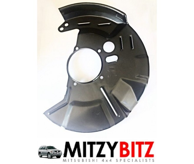 BRAKE DISC COVER FRONT RIGHT FOR A MITSUBISHI V20-50# - BRAKE DISC COVER FRONT RIGHT