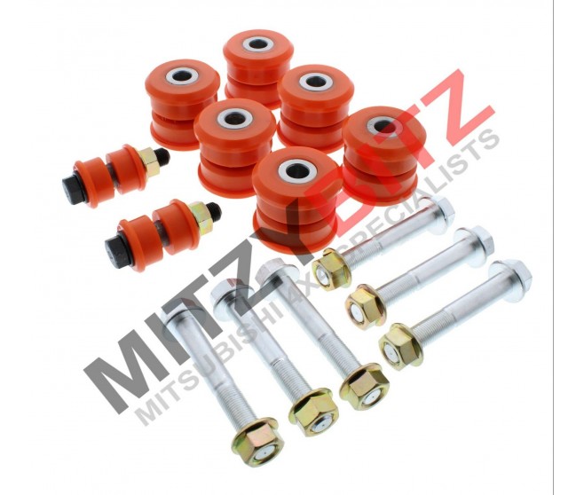 REAR TRAILING ARM AND PANHARD ROD BUSH KIT FOR A MITSUBISHI GENERAL (EXPORT) - REAR SUSPENSION