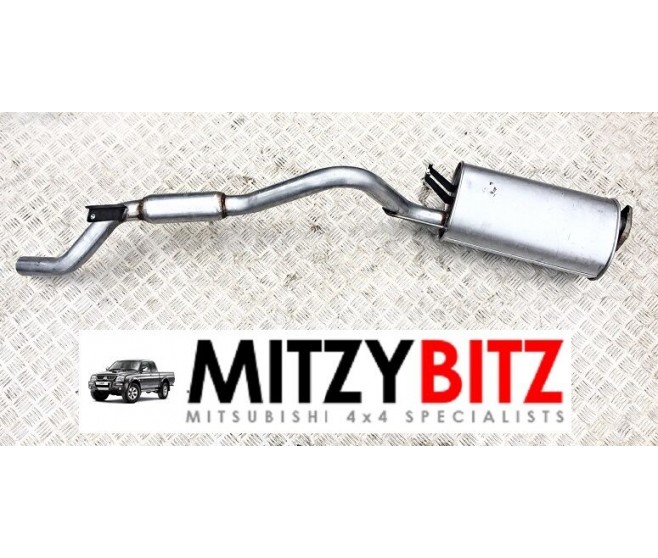 EXHAUST MAIN MUFFLER BACK BOX TAILPIPE FOR A MITSUBISHI K60,70# - EXHAUST MAIN MUFFLER BACK BOX TAILPIPE