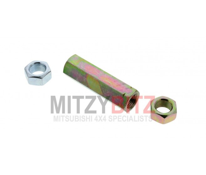 TRACK ROD END ADJUSTER TUBE AND NUTS FOR A MITSUBISHI STEERING - 