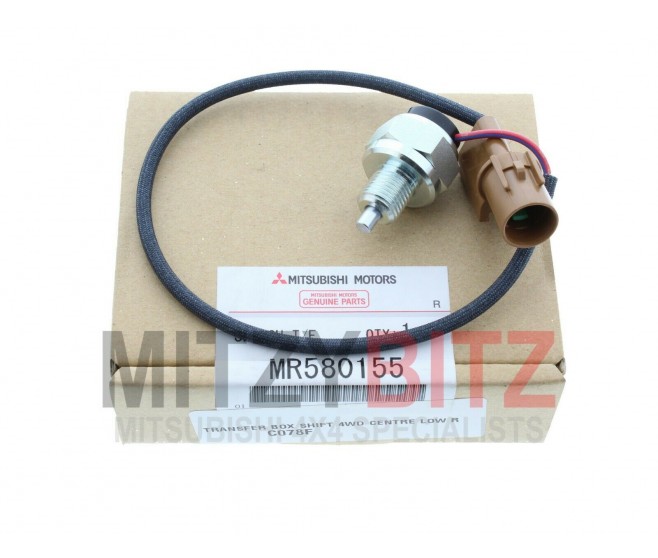 4WD CENTRE LOW RANGE POSITION SWITCH FOR A MITSUBISHI V70# - TRANSFER FLOOR SHIFT CONTROL