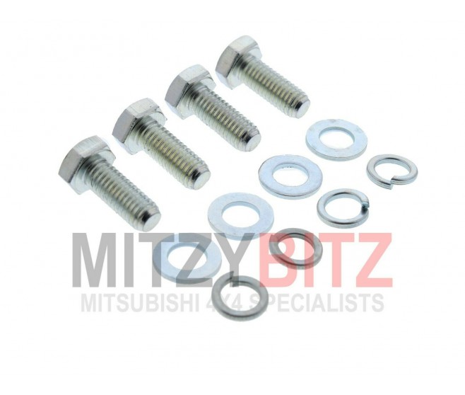 MIDDLE SKID PLATE SUMP BASH GUARD BOLTS  FOR A MITSUBISHI L04,14# - MIDDLE SKID PLATE SUMP BASH GUARD BOLTS 