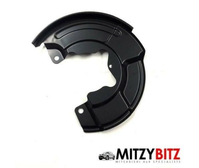GENUINE FRONT RIGHT BRAKE DISC COVER FOR A MITSUBISHI KA,B0# - FRONT AXLE HUB & DRUM