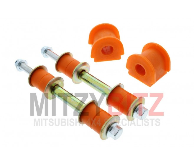 REAR ANTI ROLL BAR BUSH AND LINKS KIT 18MM FOR A MITSUBISHI V10-40# - REAR ANTI ROLL BAR BUSH AND LINKS KIT 18MM