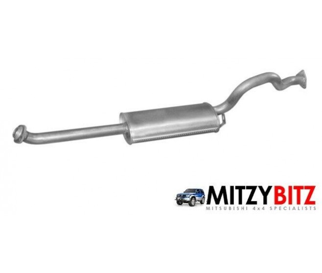REAR EXHAUST BACK BOX SILENCER FOR A MITSUBISHI V10-40# - REAR EXHAUST BACK BOX SILENCER