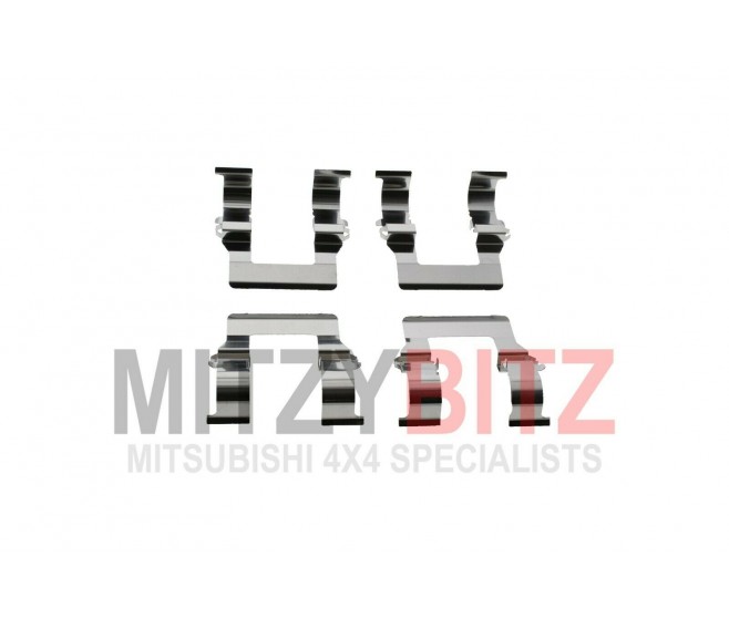 FRONT CALIPER BRAKE PAD CLIPS FOR A MITSUBISHI PAJERO/MONTERO - V24W