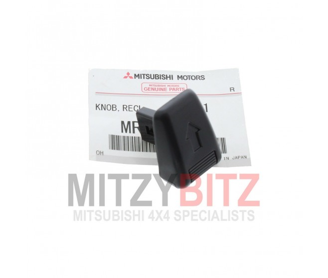 2ND ROW SEAT FOLDING LEVER KNOB FOR A MITSUBISHI V90# - 2ND ROW SEAT FOLDING LEVER KNOB