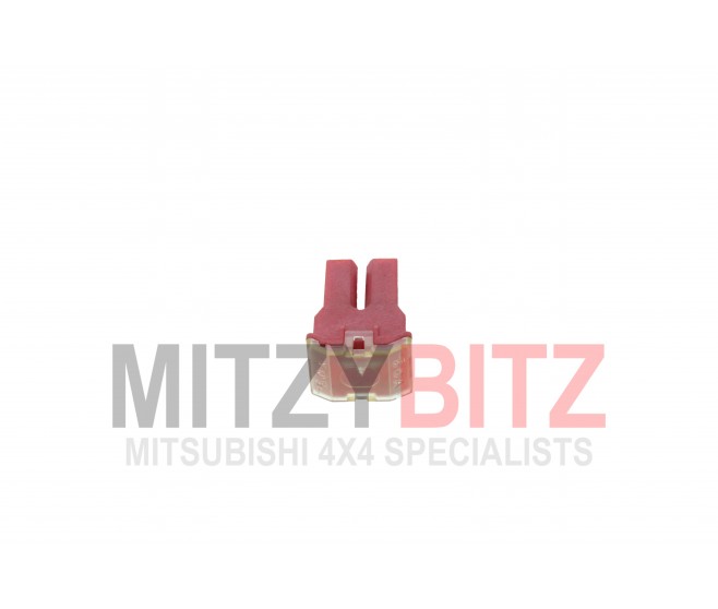 50 AMP RED PUSH IN FUSE FLAT STYLE FOR A MITSUBISHI PA-PF# - 50 AMP RED PUSH IN FUSE FLAT STYLE
